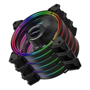Warrior Cedric Kit 3 Cooler 120mm RGB Com Controle Multilaser - GA184