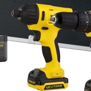 Kit Paraf e Furadeira de Imp 3/8 Pol. + Chave de Imp 1/4 Pol. c/ 2 Bat 12V Li-Ion c/ maleta STANLEY SCHI121S2FK-BR