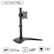 Suporte Para Monitor De Mesa 13